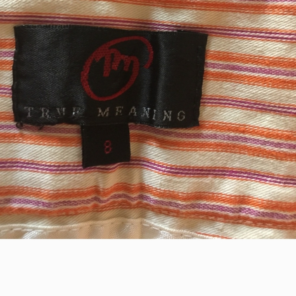 Bustier top size 8 true meaning